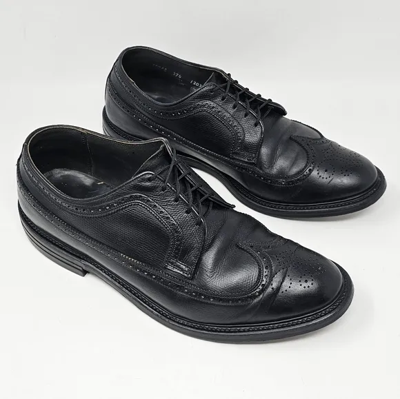 O'Sullivan Vintage Mason Executive Imperial Wingtip Oxford Shoes 10.5 EE Wide
