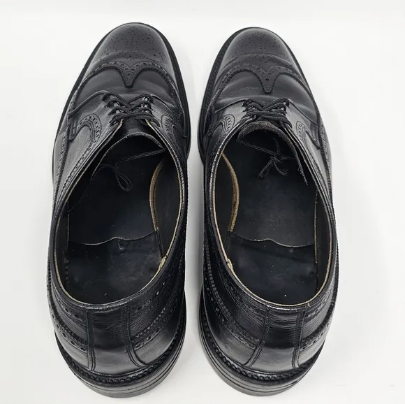 O'Sullivan Vintage Mason Executive Imperial Wingtip Oxford Shoes 10.5 EE Wide