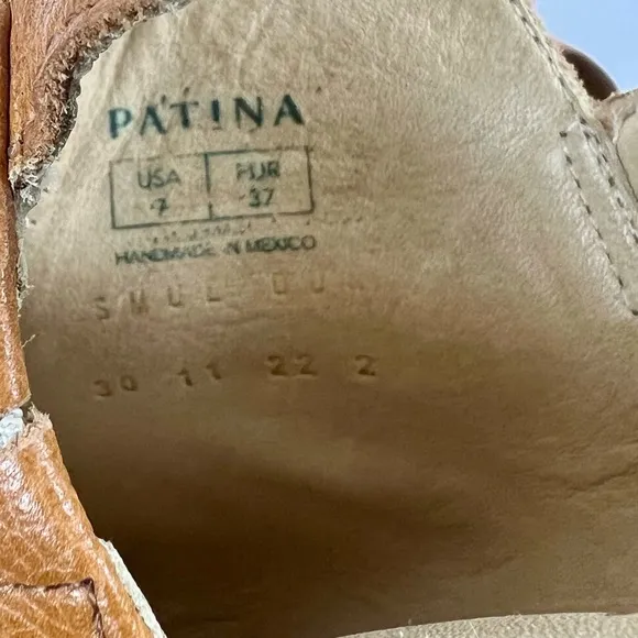 Patina by Portland Leather Tab Slingback Mules