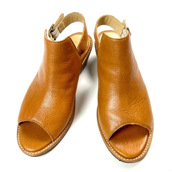 Patina by Portland Leather Tab Slingback Mules