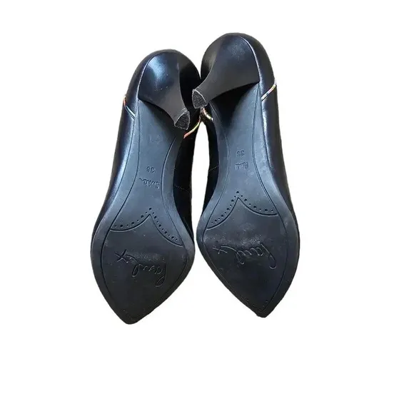 Paul Smith Leather Open Toe Heels Size 36