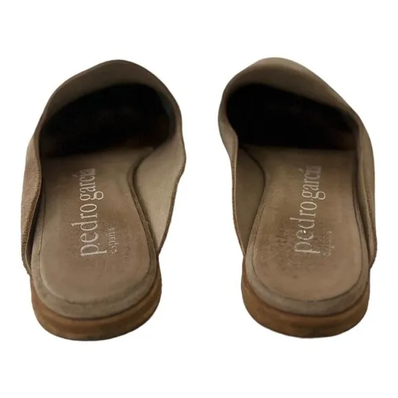 Pedro Garcia Womens Size 36 US 5 Suede Slip On Mules