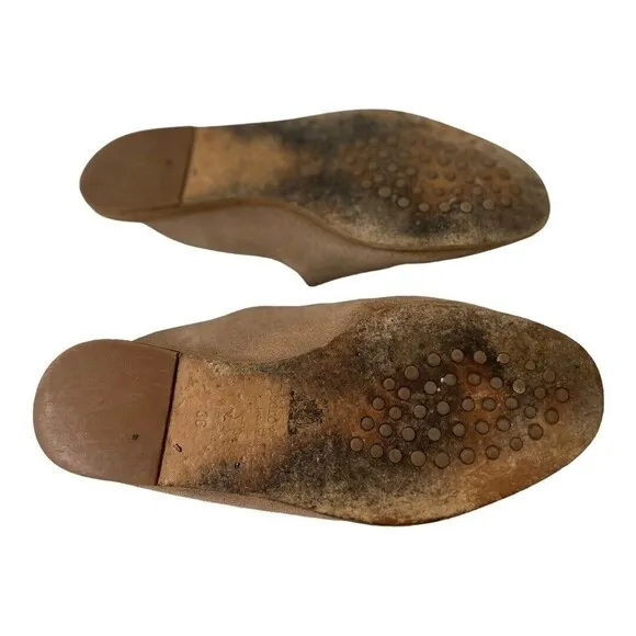 Pedro Garcia Womens Size 36 US 5 Suede Slip On Mules