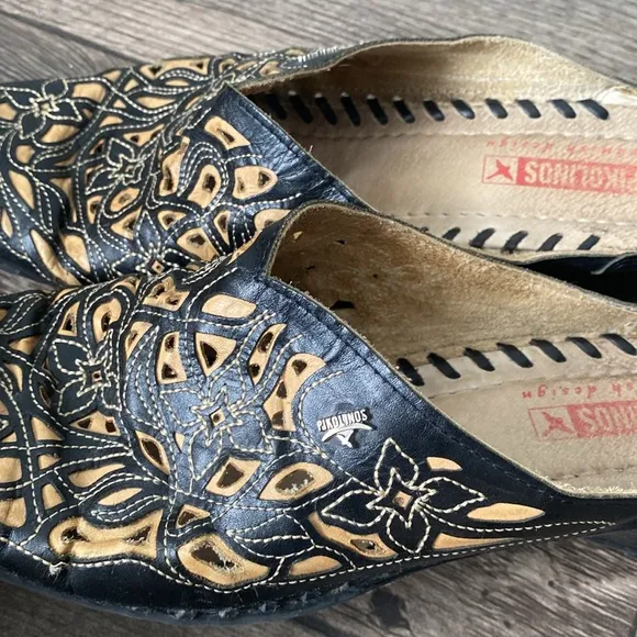 Pikolinos Leather Mules 42