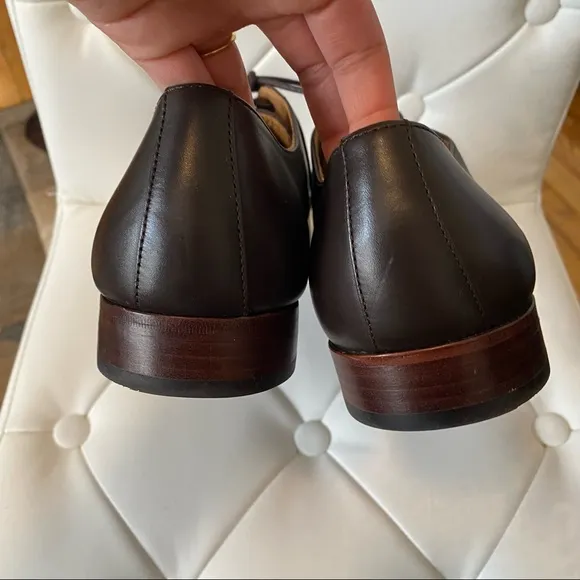 Polo Ralph Lauren dark brown Alesky Calfskin Oxford
