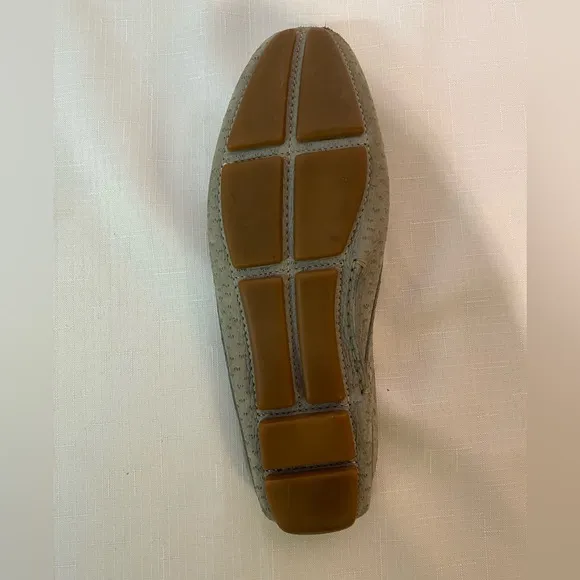 Prada Women's Animal Print Gray Suede Mules Slides Flats Size EU 38 US 8
