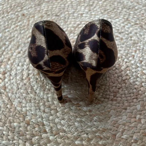 Pretty Small Shoes Animal Print High Heels Size EU32 / 2 Petite Size
