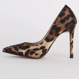 Pretty Small Shoes Animal Print High Heels Size EU32 / 2 Petite Size