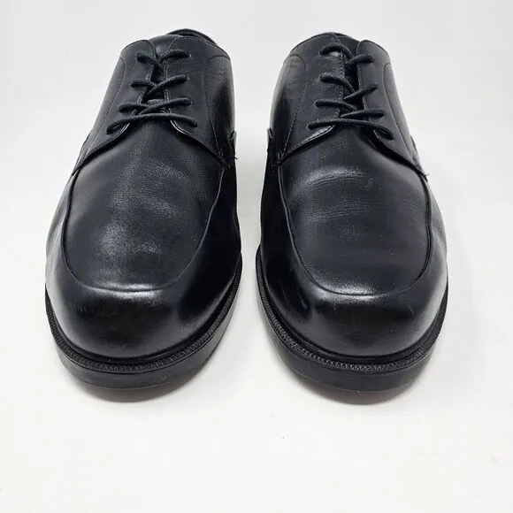 Propet Executive Walker Leather Dress Shoes Mens Size 14 M1207 Black Oxfords
