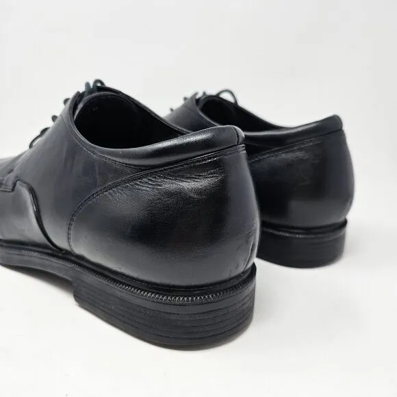 Propet Executive Walker Leather Dress Shoes Mens Size 14 M1207 Black Oxfords