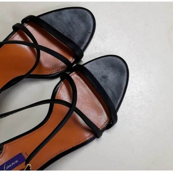 PURPLE LABEL Womens Strappy Heels Size 40.5