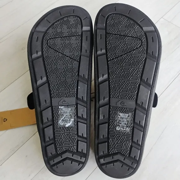 QUIKSILVER NEW Embark Double Strap Deck Sandals Slip-on
