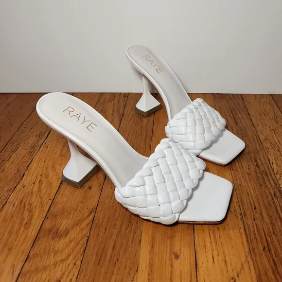RAYE Valeria White Heel
