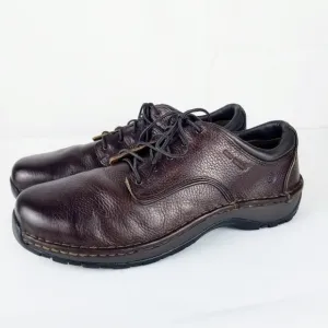 RED WING- Mens Sz.13D StitchMax 6704 Aluminum Toe Oxfords Leather Shoes