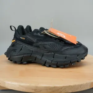 Reebok Zig Kinetica 2.5 Edge Mens Size 9.5 Shoes Black Cordura Hiking Trail NEW