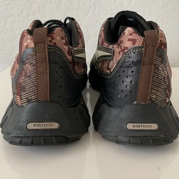 Reebok ZigTeach ZigWild TR2 Camouflage Trail Running Shoes Size 11