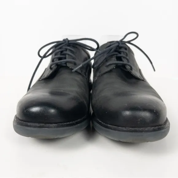 Rockport Men's Garett Plain Toe Shoes Dark Gray
