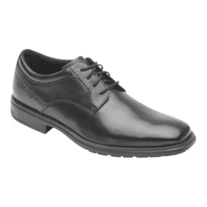 Rockport Men's Next Gen Plain Toe Leather Oxfords Black Size 10