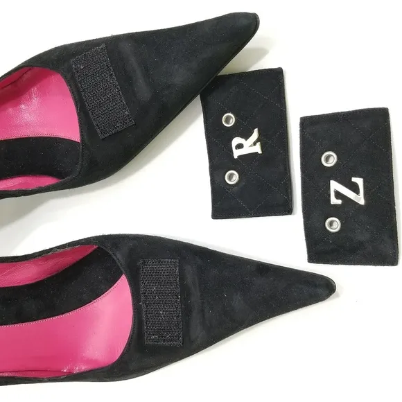 Rodolfo Zengarini Suede RZ Italy Pointed Toe Pumps
