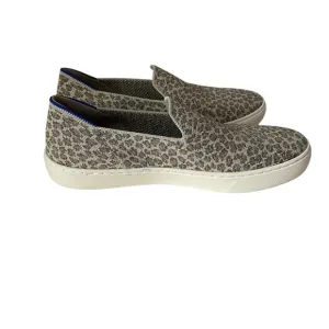 Rothy’s The Original Slip On Sneaker Desert Cat Leopard Shoes Women's Size 8.5