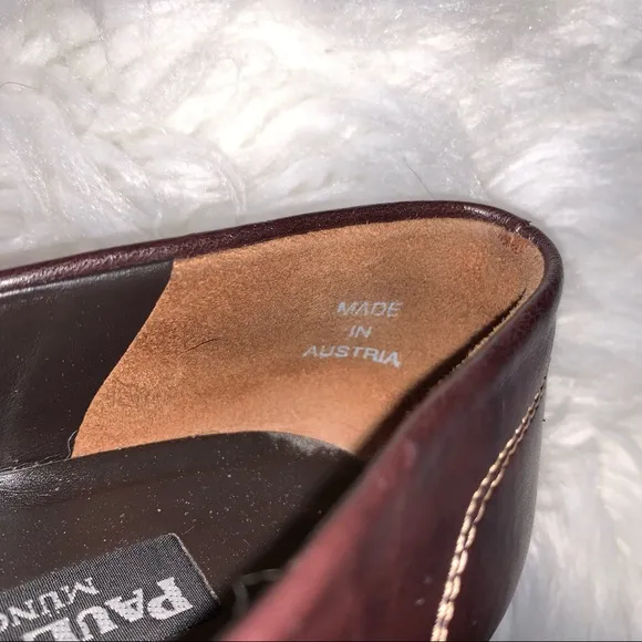 s l e e k :: Paul Green Square Toe Leather Pumps Heels