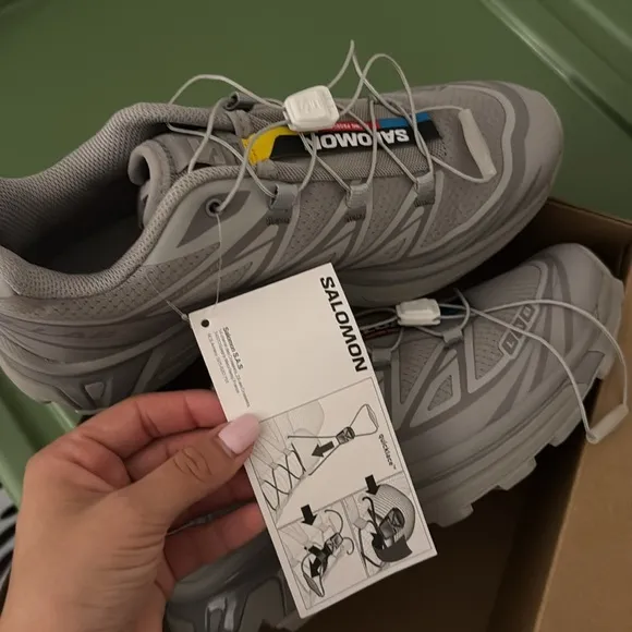 Salomon Gray Trail Running Shoes
