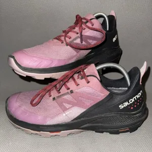 Salomon Outpulse GTX Trail Running Purple Black Outdoor Shoes Women’s Size 8.5
