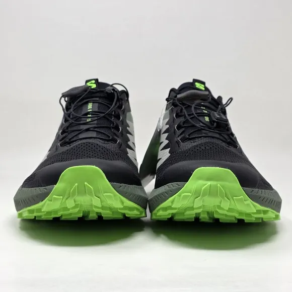 SALOMON Sense Ride 5 Black Green Grey Trail Running Shoes Men’s Size 11 New