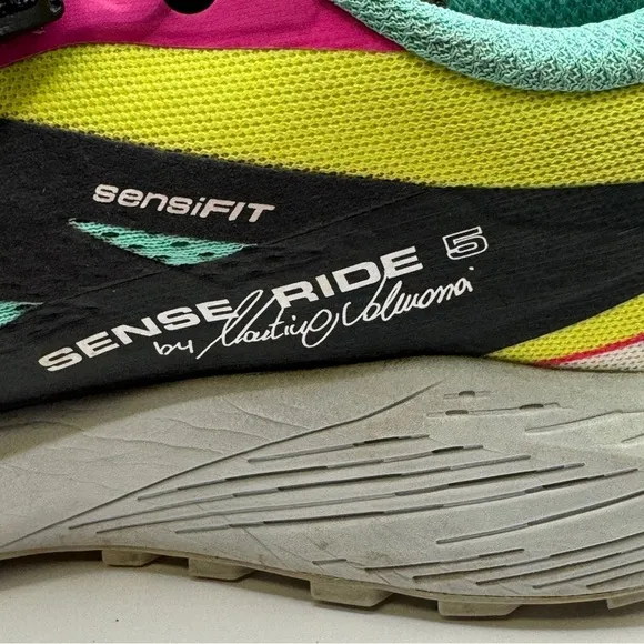 Salomon sense ride 5 Martina trail running shoes size 8 womens,  7 mens