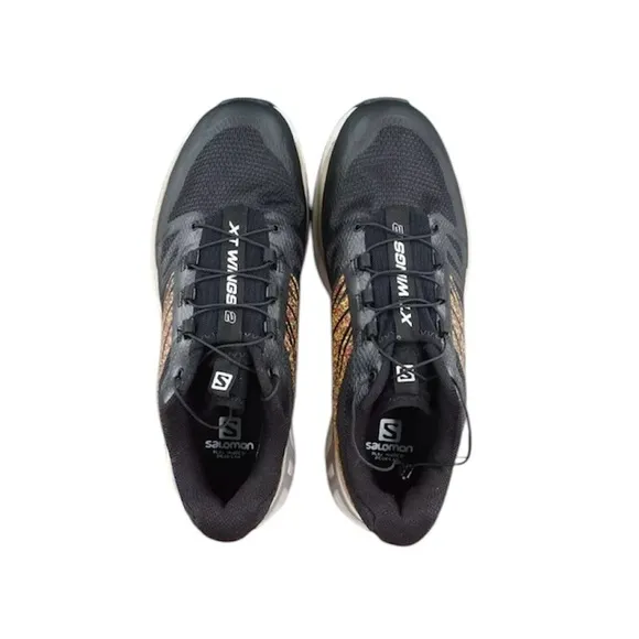 Salomon XT Wings 2 Shoes Unisex Black Women’s 9 Men’s 8 Hiking Trail Outdoor