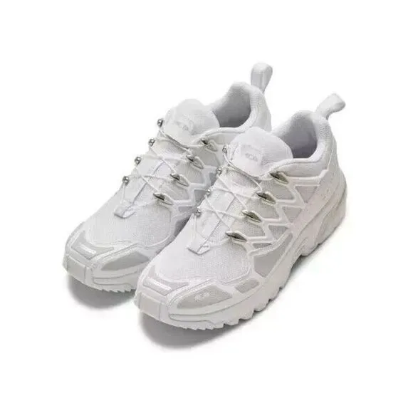 Salomon ACS  L47236700 Sneakers Unisex White Silver Trail Running Shoes NR8671