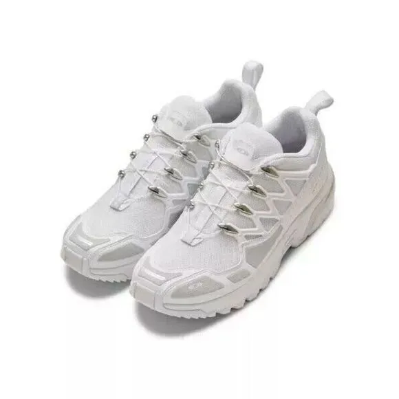 Salomon ACS  L47236700 Sneakers Unisex White Silver Trail Running Shoes NR8671