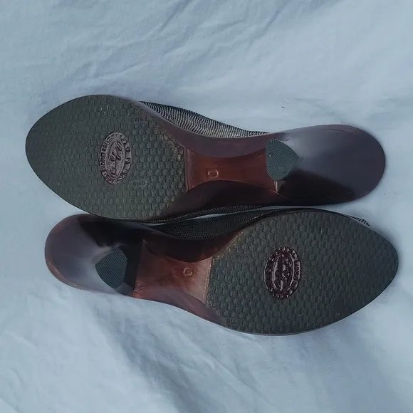 SALPY gold slip-on mules