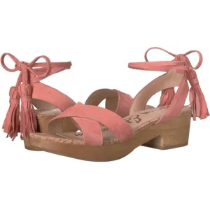 Sam Edelman Anthropologie Women’s‎ Size 6.5 Jenna Heeled Platform Sandals Peach