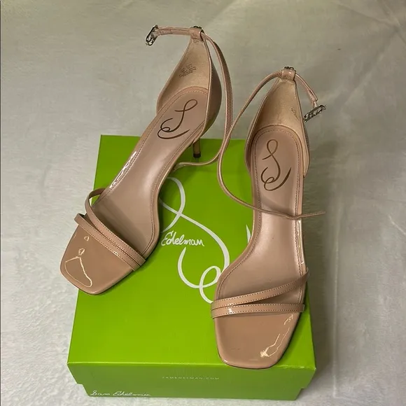 Sam Edelman Brown Strappy Heels