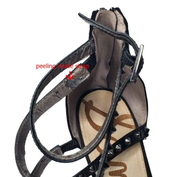 Sam Edelman Darla Suede Studded Pointed Heels.