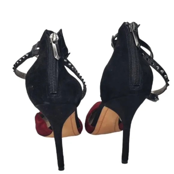 Sam Edelman Darla Suede Studded Pointed Heels.