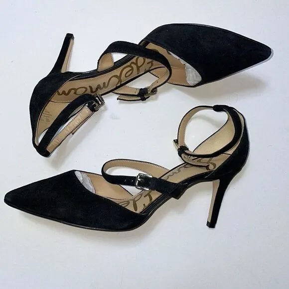 Sam Edelman suedes pointed toe heels