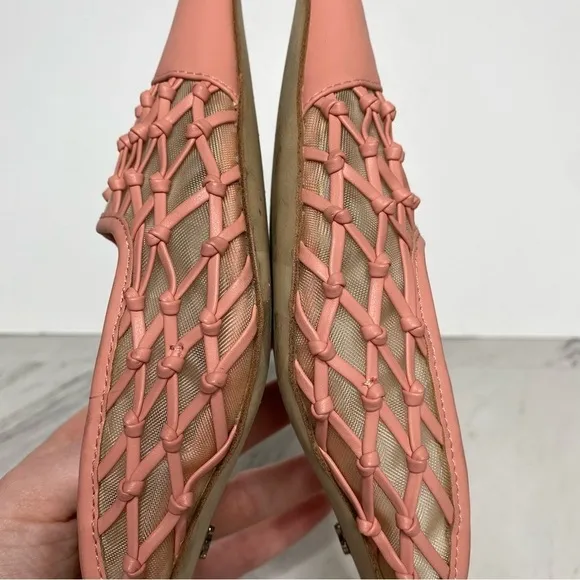 Sam Edelman Synder Pink Faux Leather Mule 7M
