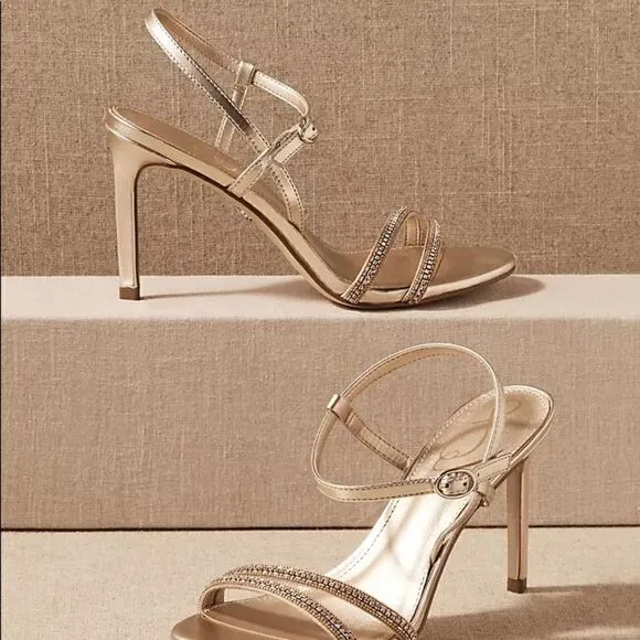 SAM EDLEMAN DAISIE HEELS NEW SIZE 9
