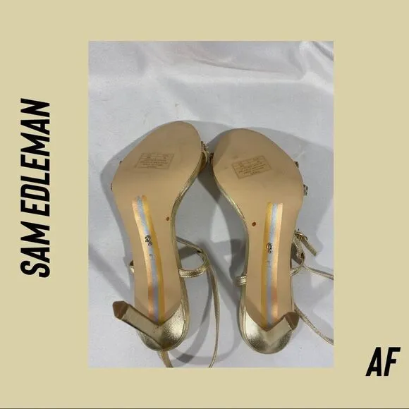 SAM EDLEMAN DAISIE HEELS NEW SIZE 9