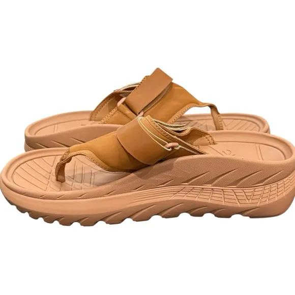 Sample Color Rare Vionic Restore II Thong Tan Slip On Slides Flip-Flops Shoes 8
