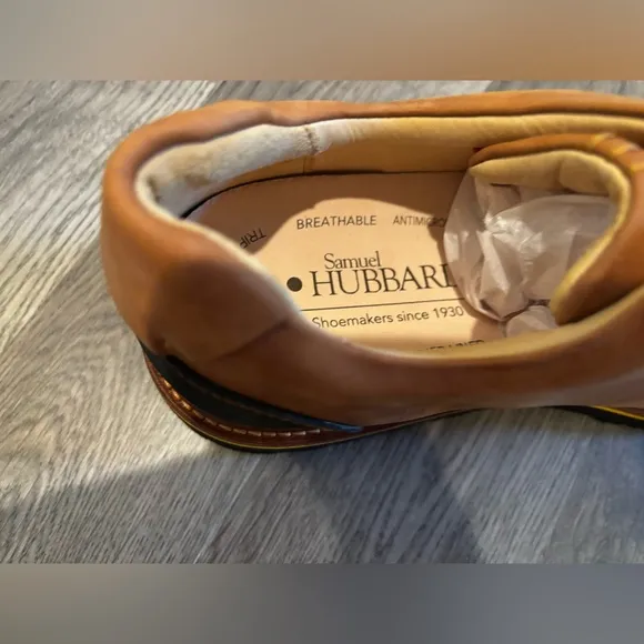 Samuel Hubbard Men's Brown Leather Shoes hiking outdoor breathable