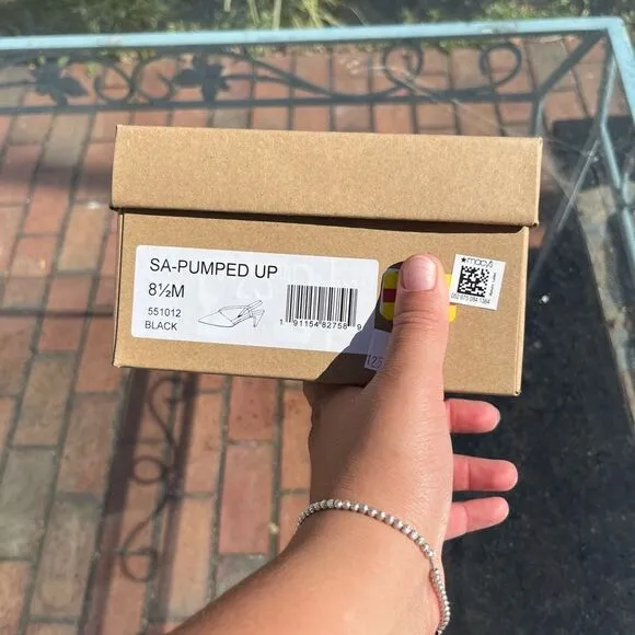 Sanctuary Pumped Up Asymmetrical Strappy Heels NIB