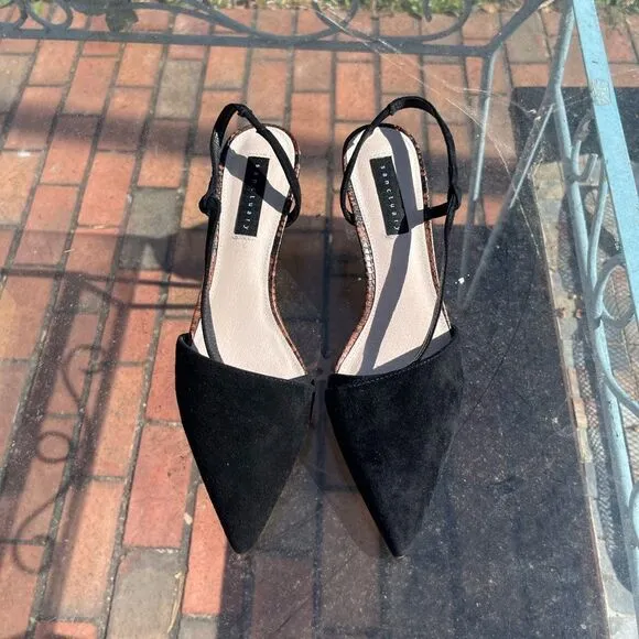 Sanctuary Pumped Up Asymmetrical Strappy Heels NIB