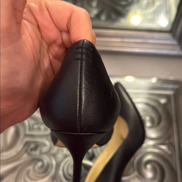 Sarah Flint EU 38 or US 7.5 or 8 Black Leather Women's Perfect Pumps