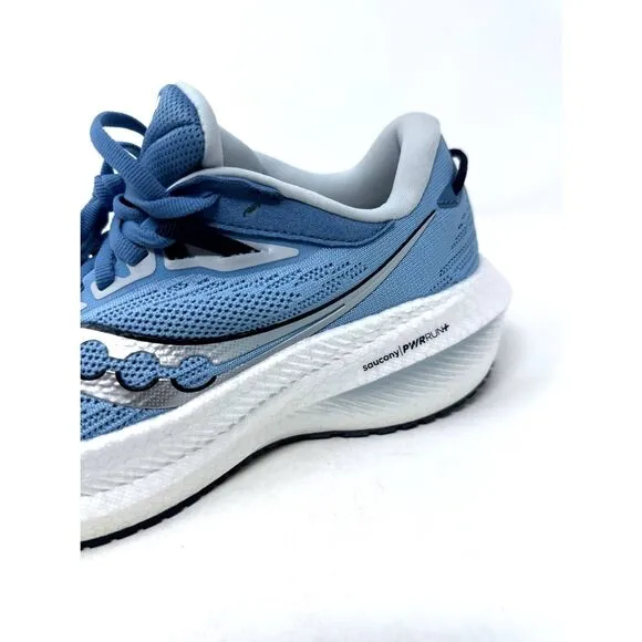 Saucony Triumph 21 running shoes sneakers blue Women's size 7  S10881-115 NEW