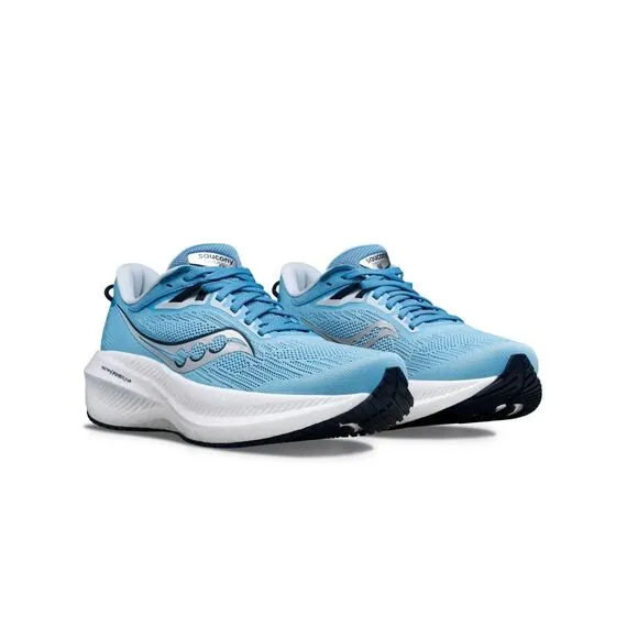 Saucony Triumph 21 running shoes sneakers blue Women's size 7  S10881-115 NEW