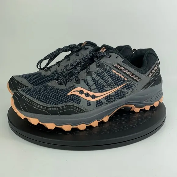 Sauçons Excursion TR 11 Gray Trail Running Shoes  S10452-2 Women's Size 9.5