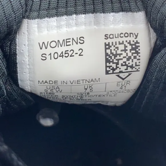 Sauçons Excursion TR 11 Gray Trail Running Shoes  S10452-2 Women's Size 9.5
